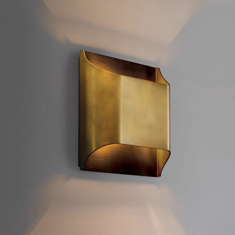 Modern Minimalist Copper Wall Lamp - Apex Goods Co