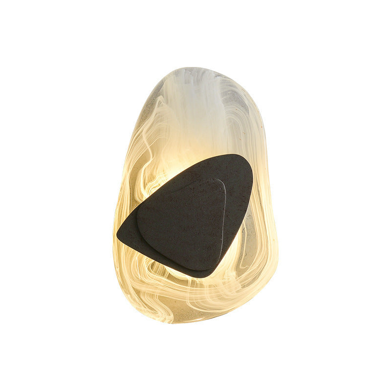 Modern Minimalist Glass Wall Lamp with LED Light - Apex Goods Co