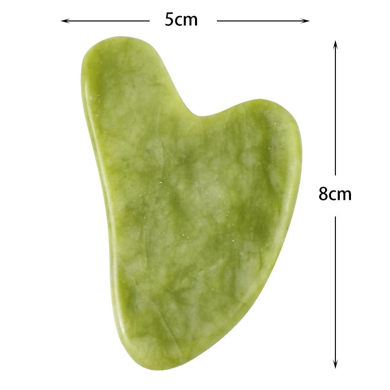 Natural Stone Gua Sha Facial Massage Tool - Apex Goods Co