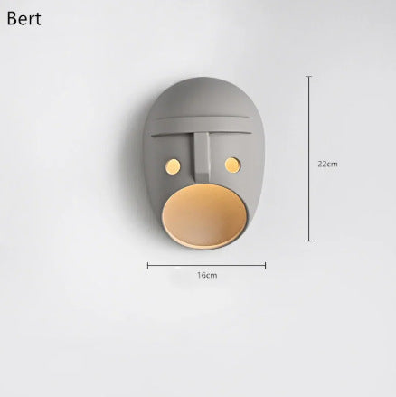 Personality Mask Wall Lamp Creative LED Light - Apex Goods Co