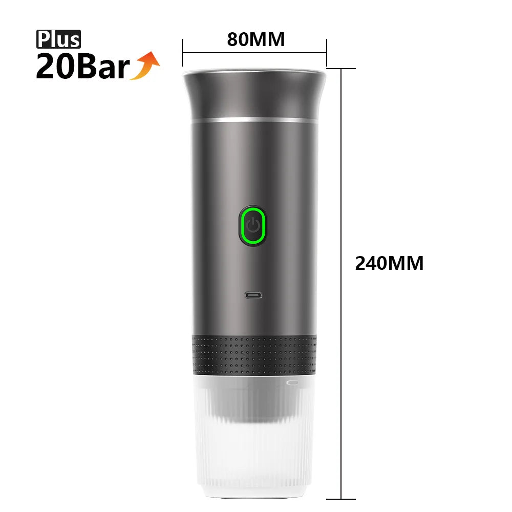Portable Espresso Maker – Wireless 3-in-1 Coffee Machine - Apex Goods Co