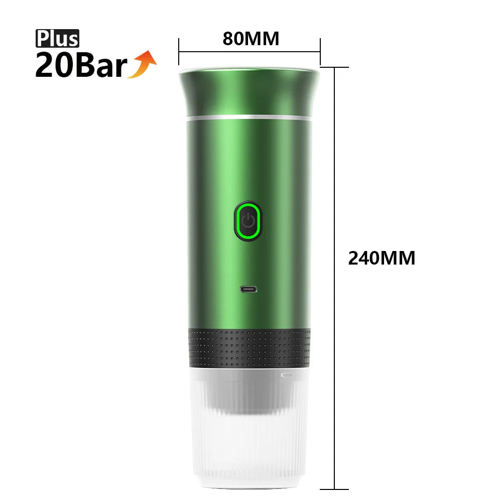 Portable Espresso Maker – Wireless 3-in-1 Coffee Machine - Apex Goods Co