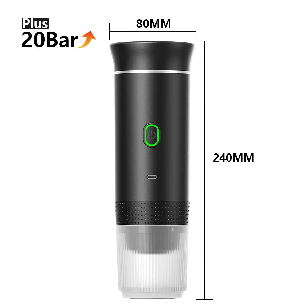 Portable Espresso Maker – Wireless 3-in-1 Coffee Machine - Apex Goods Co