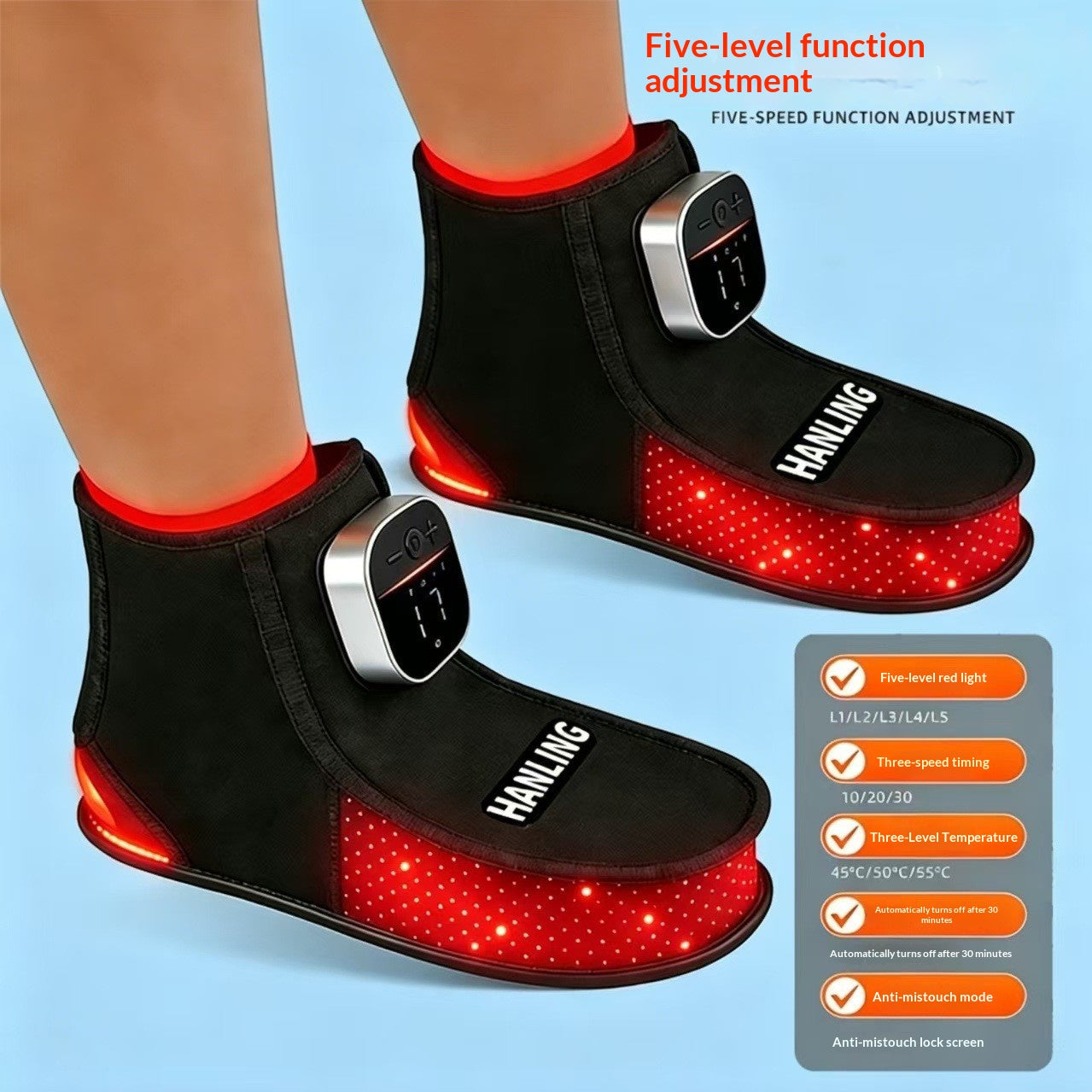 Red Light Therapy Shoes with Near-Infrared - Apex Goods Co