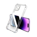 Shockproof Silicone Clear Phone Case for iPhone 13 11 14 Pro Max 12 Mini Lens Protection Back Case for IPhone  - Apex Goods Co