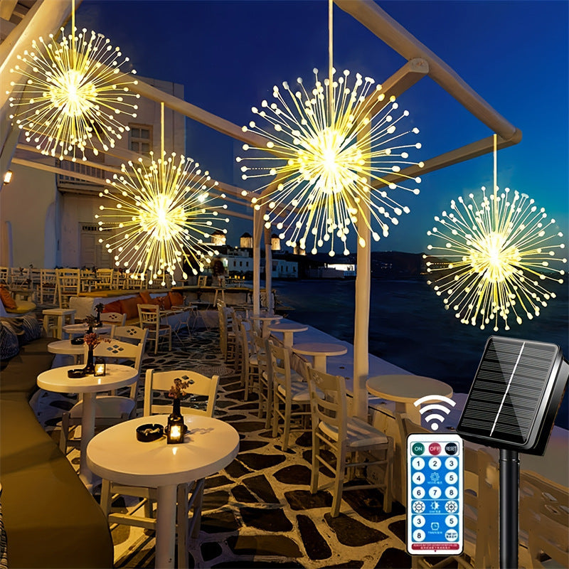 Solar Hanging Firework Light for Camping Canopy - Apex Goods Co
