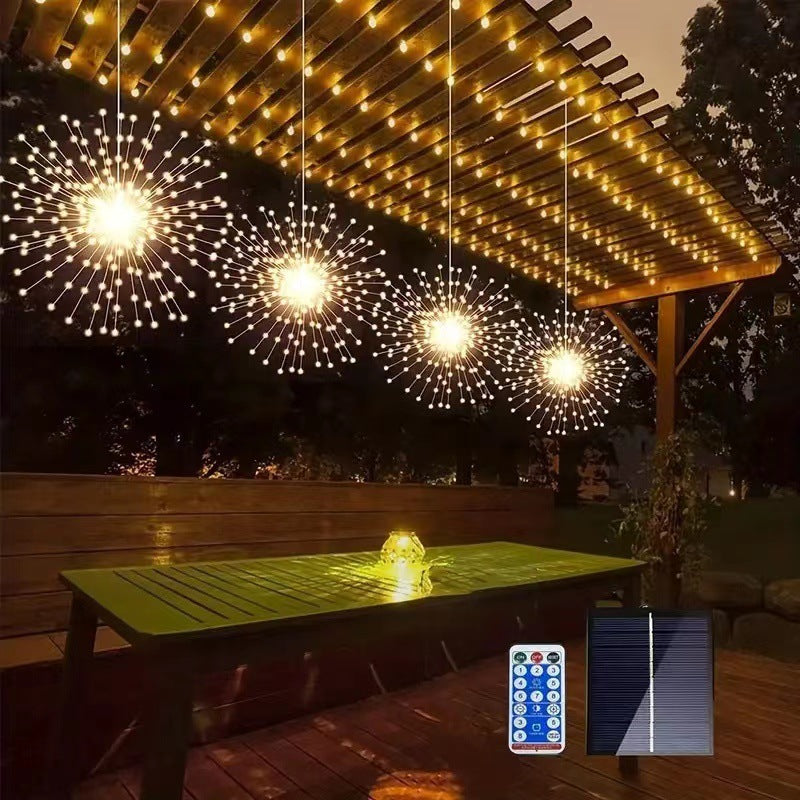 Solar Hanging Firework Light for Camping Canopy - Apex Goods Co