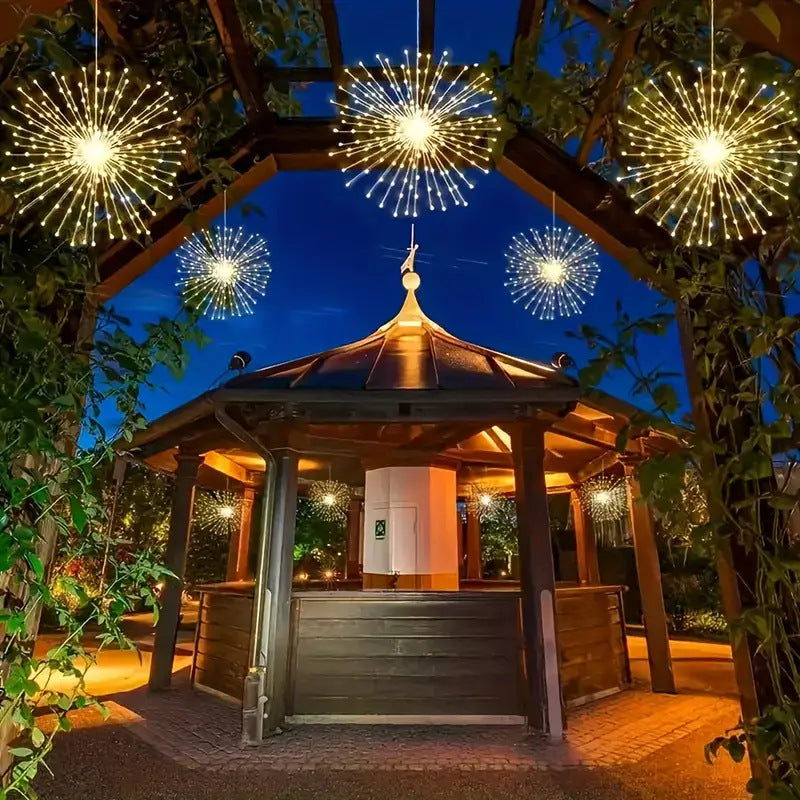 Solar Hanging Firework Light for Camping Canopy - Apex Goods Co