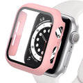 Tempered Glass+cover For Apple Watch Accessories 45mm 41mm 44mm 40mm 42mm Screen Protector Apple watch Case se - Apex Goods Co