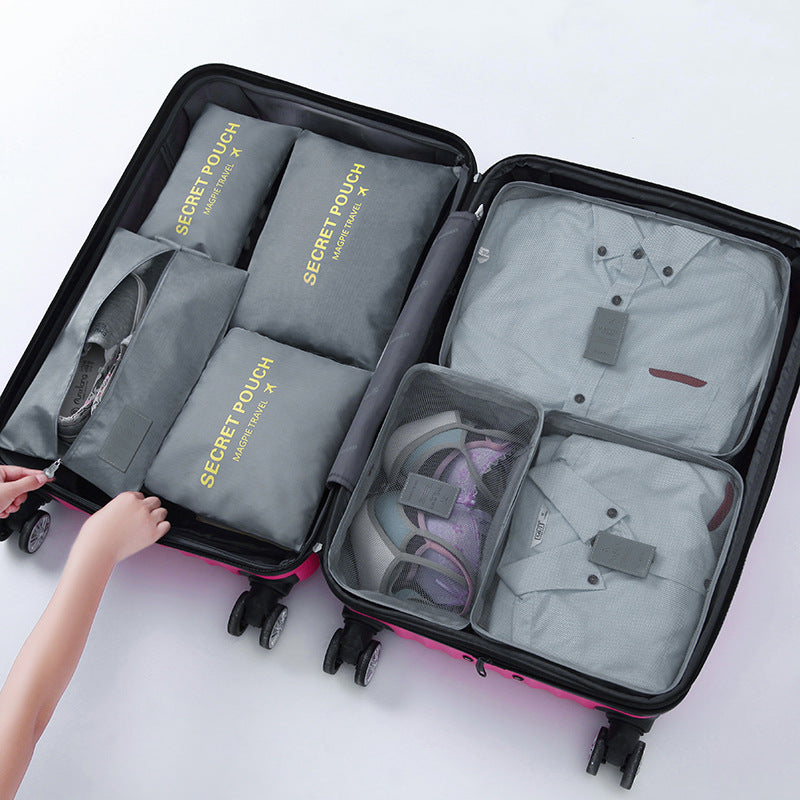 Travel Luggage Storage Bag – Dark Blue Packing Organizer - Apex Goods Co
