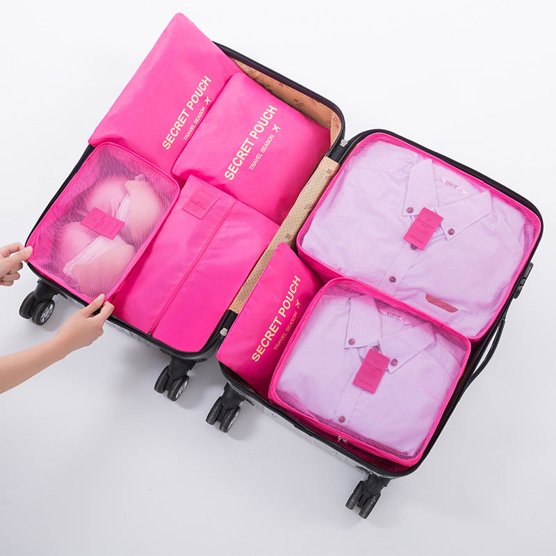 Travel Luggage Storage Bag – Dark Blue Packing Organizer - Apex Goods Co