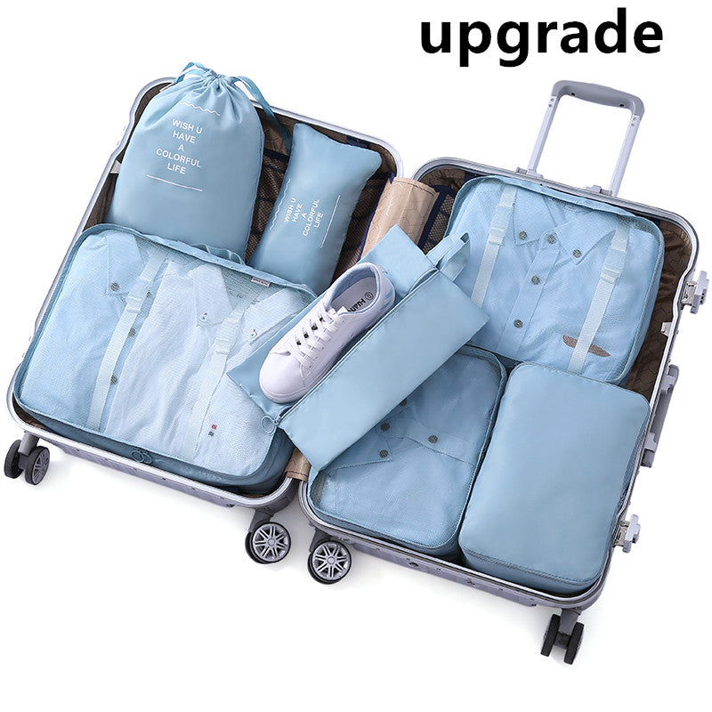 Travel Luggage Storage Bag – Dark Blue Packing Organizer - Apex Goods Co