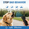 Ultrasonic Dog Barking Trainer with LED Flashlight - Apex Goods Co