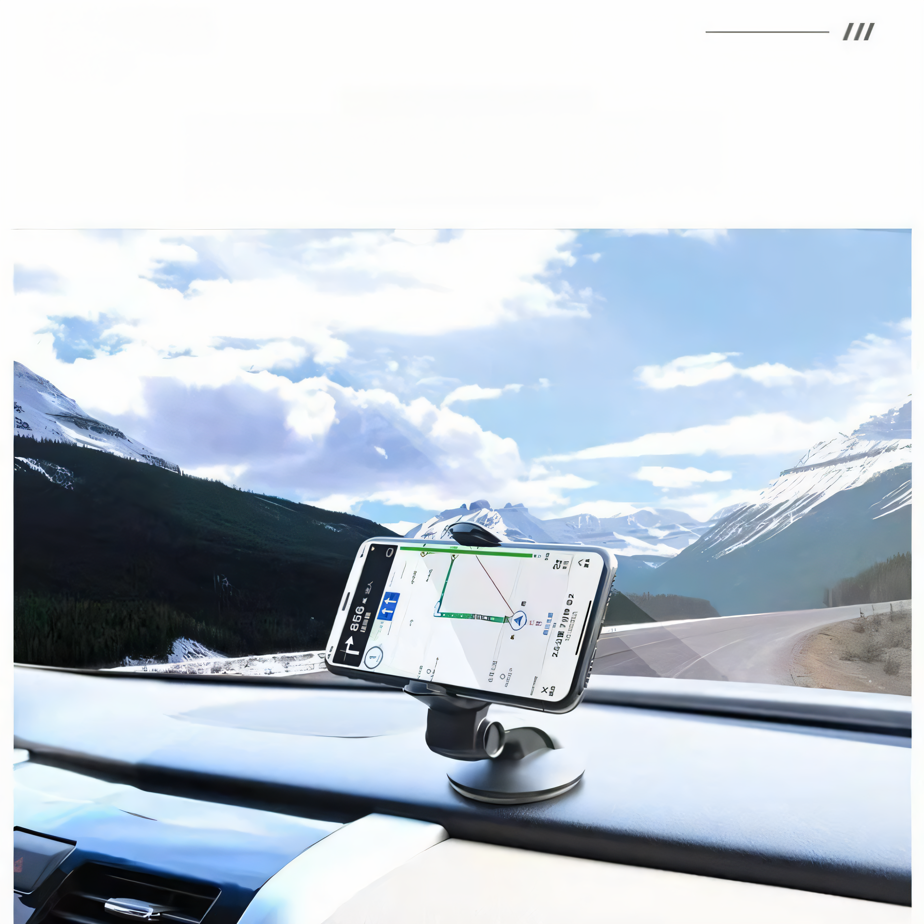 Universal Car Phone Holder – Windshield Mount - Apex Goods Co