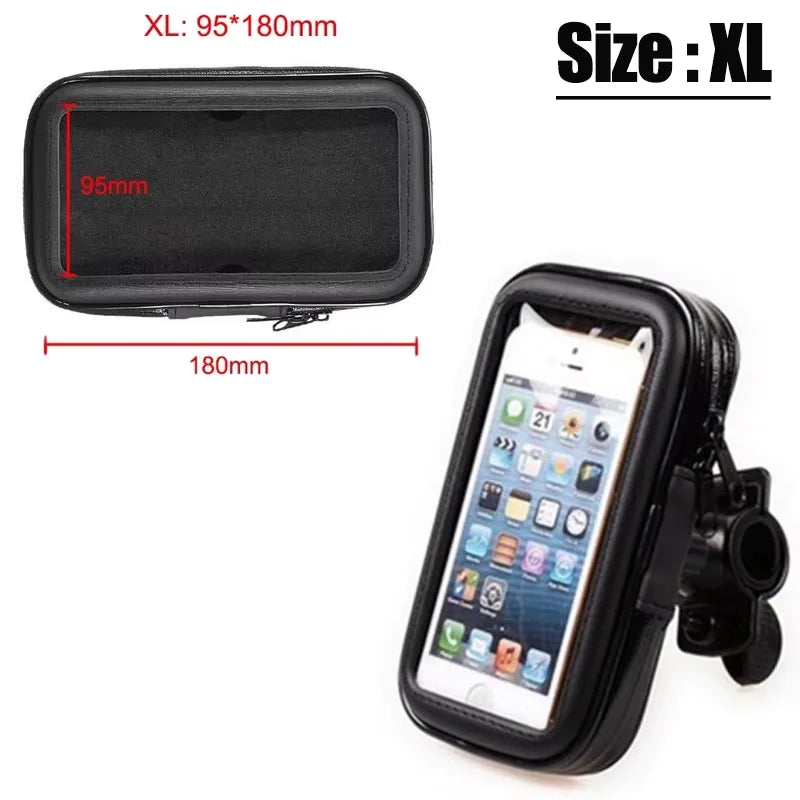 Waterproof Bike Phone Holder Mount – Universal 6.3" - Apex Goods Co