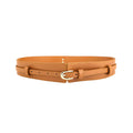 Wide Waist Belt with Seal Closure – Camel - Apex Goods Co