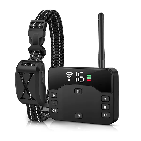 Wireless Electric Dog Fence Waterproof Training Collar - Apex Goods Co