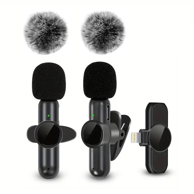 Wireless Lavalier Mic for iPhone - Apex Goods Co