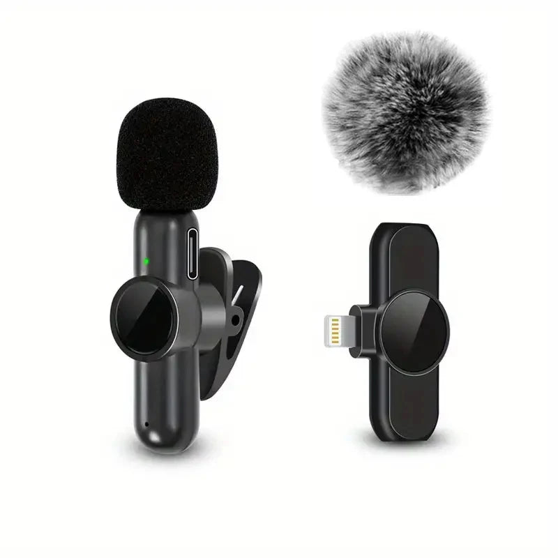 Wireless Lavalier Mic for iPhone - Apex Goods Co
