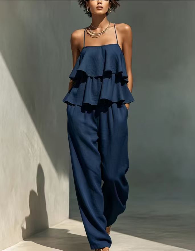 Women's Camisole & Pants Lounge Set – Cozy Comfort - Apex Goods Co