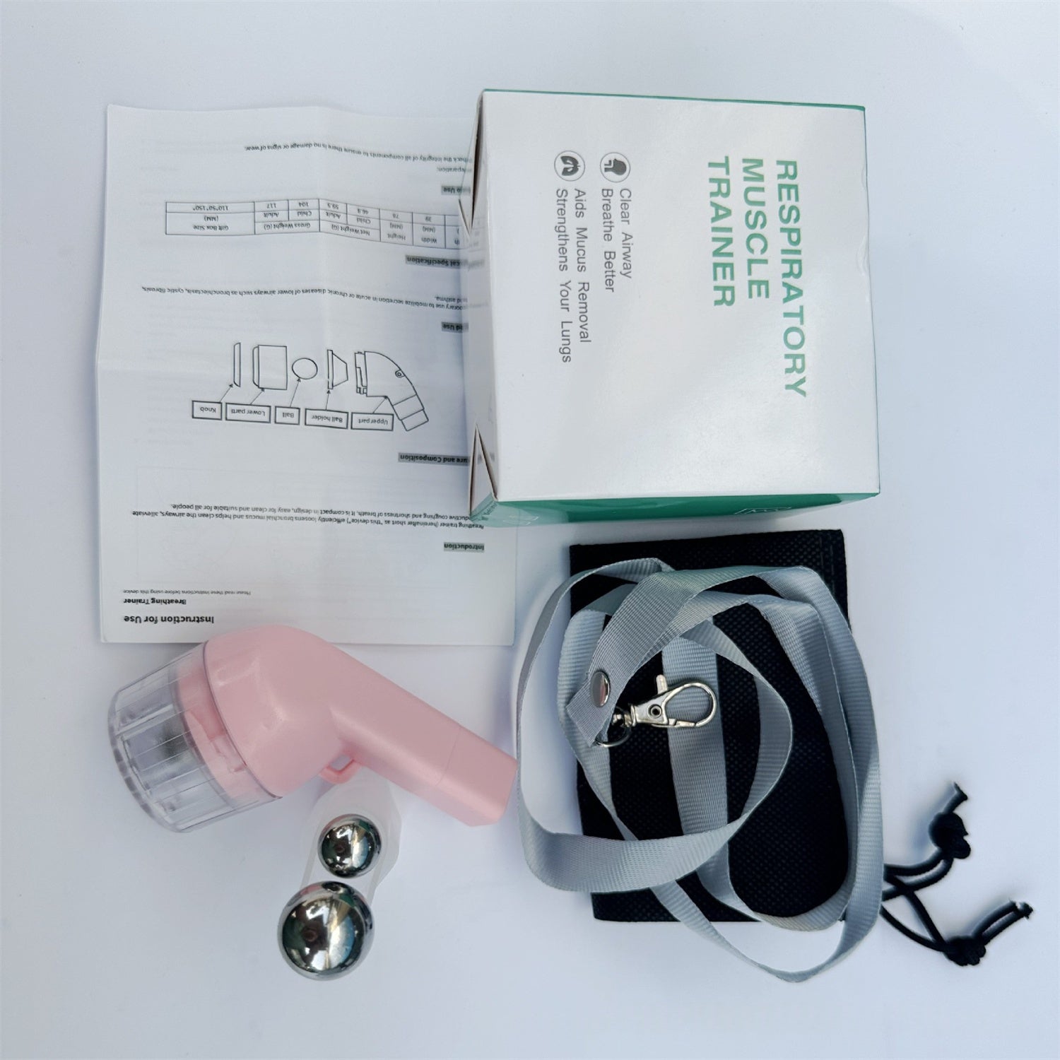 Manual Respiratory Expectorant Device for Home Use