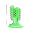 Pet Teething Toy - Green Rubber Chew Toy
