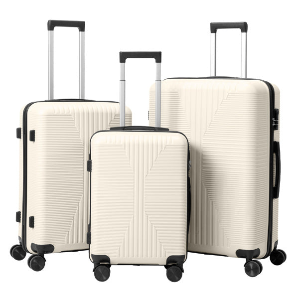 PP Trolley Case Set 20in 24in 28in 3-Piece