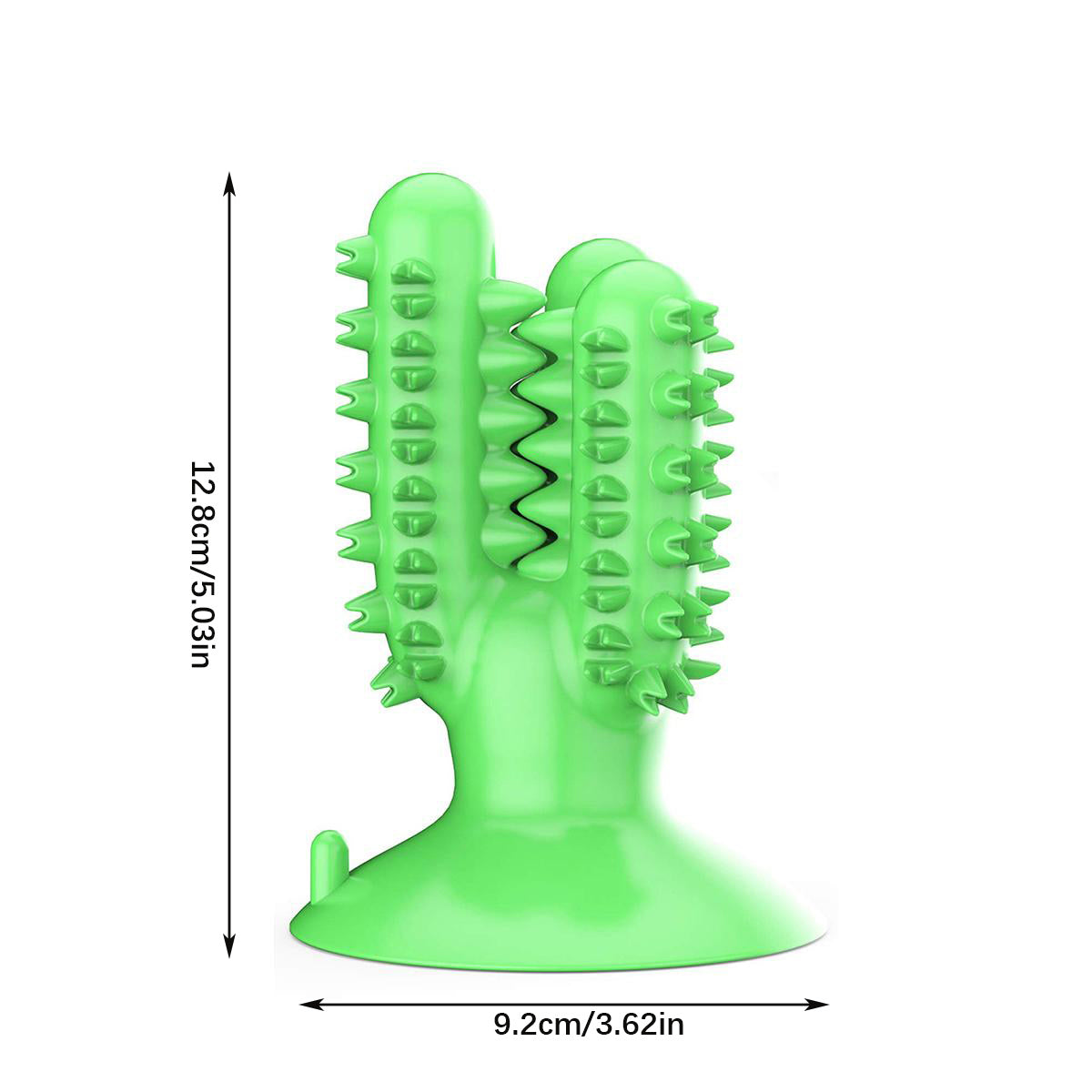 Pet Teething Toy - Green Rubber Chew Toy