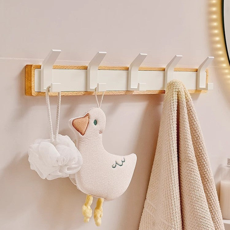 Rustic Cream-White Bathroom Towel Hook