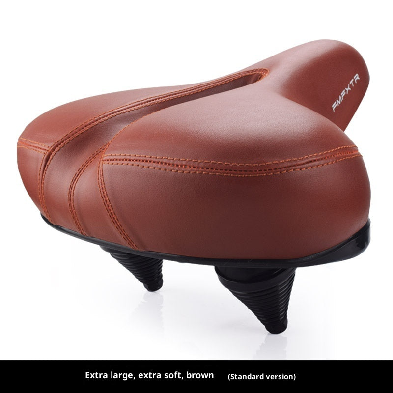 Mountain Bike Thickened Sponge Spring Shock Absorbing Saddle